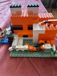 Конструктор Lego minecraft нора лисиці