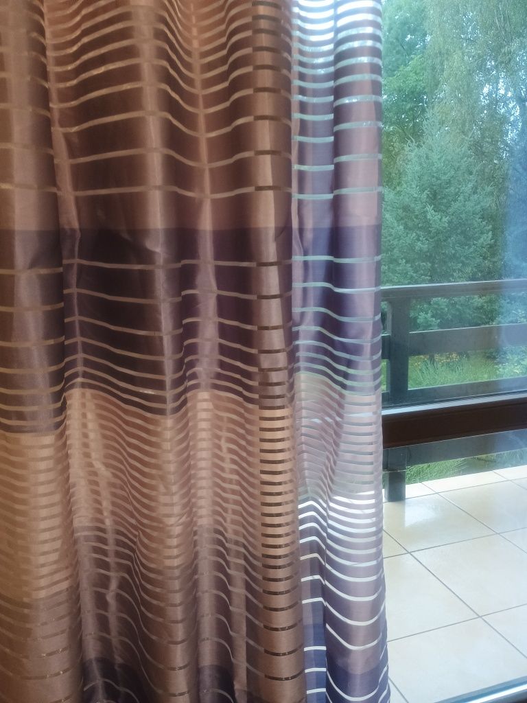 Eleganckie Zasłony odcienie fioletu