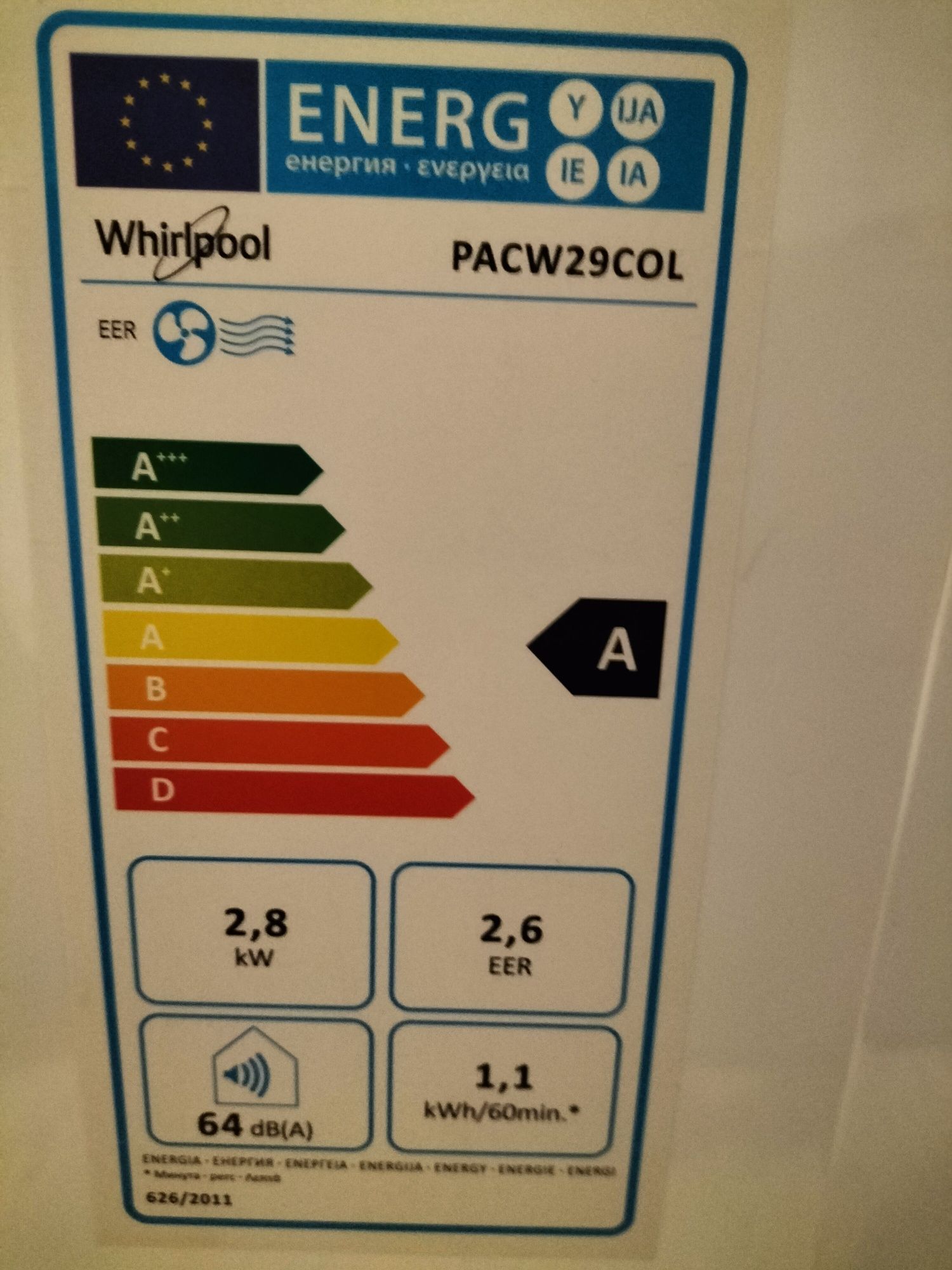 Klimatyzator Whirlpool