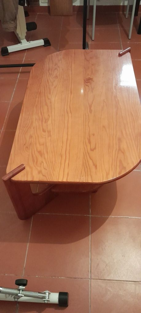 Mesa centro pinho mel