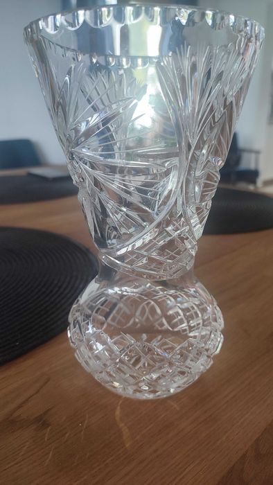 Wazon kryształowy PRL