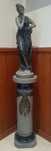Estátua decorativa clássica senhora