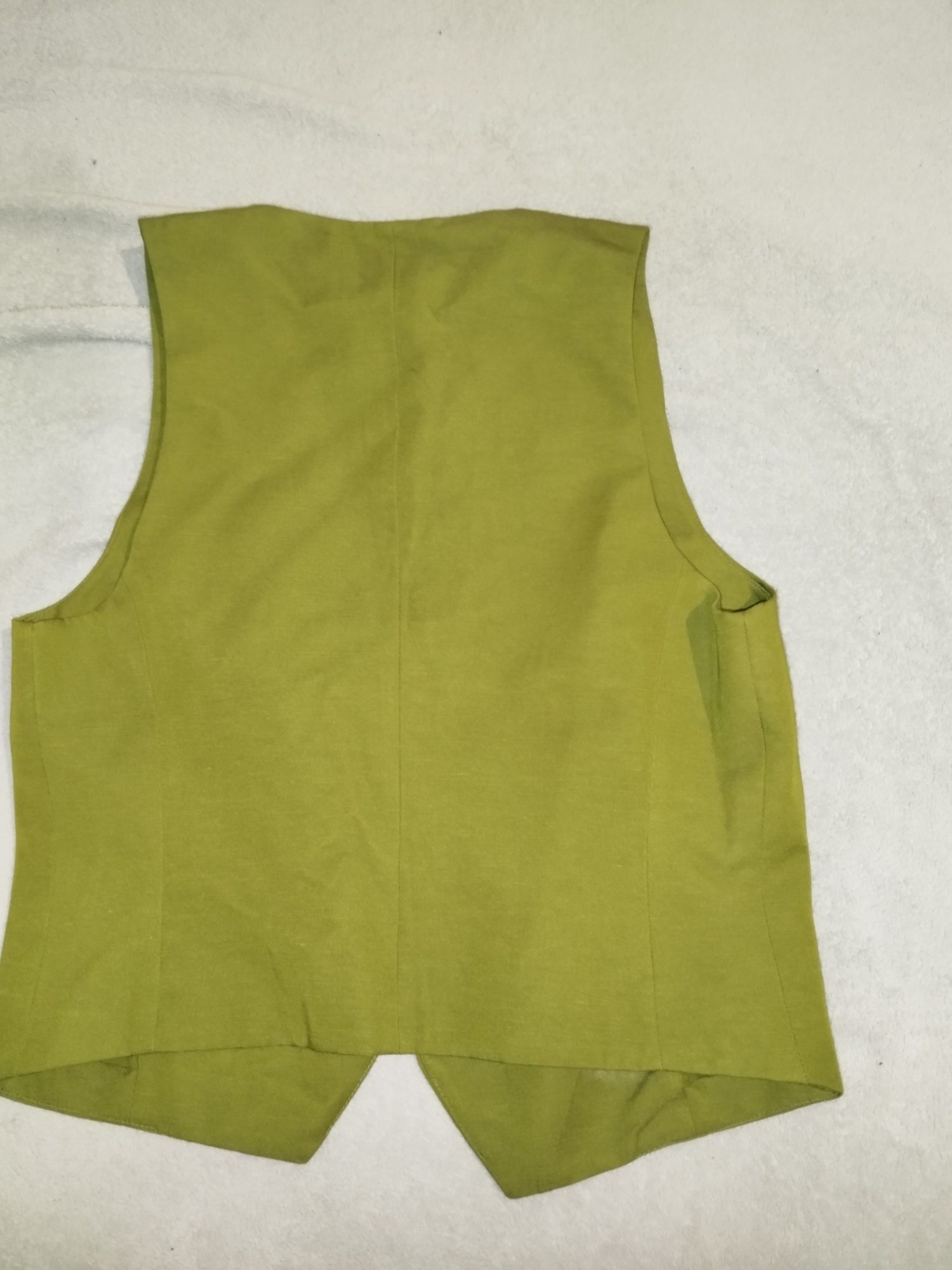 Colete verde, tamanho xs