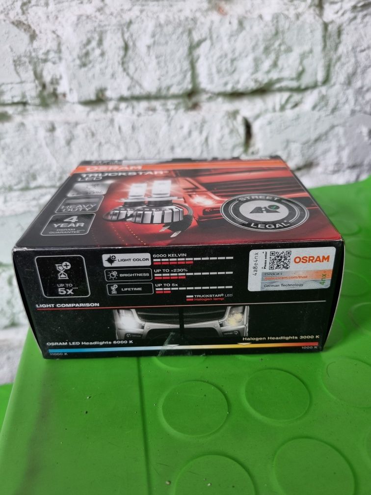 Żarówki Osram TRUCKSTAR LED H7 16 W 2 szt.