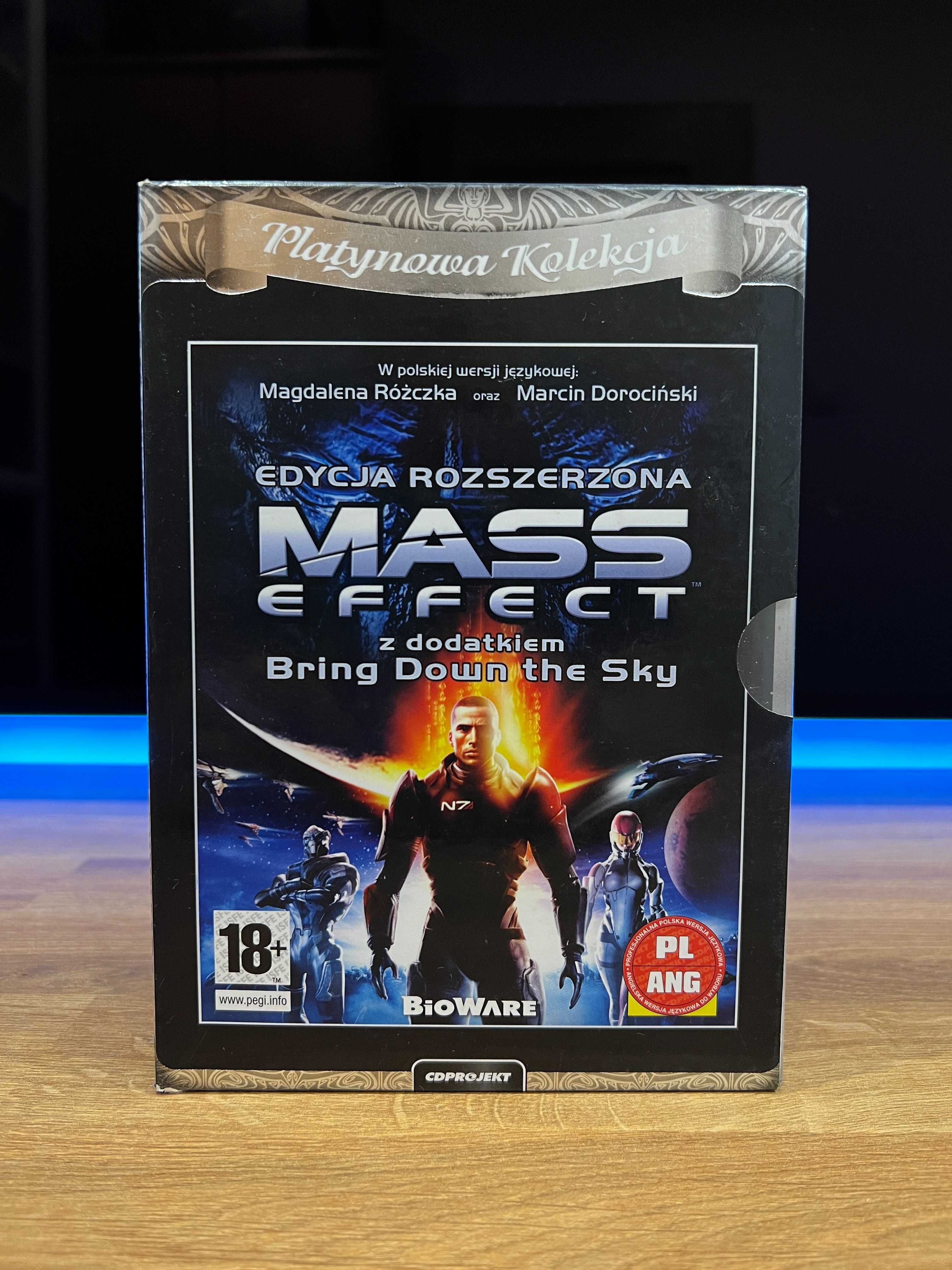 Mass Effect 1 + dodatek (PC PL 2008) MINI BIG BOX Edycja Rozszerzona
