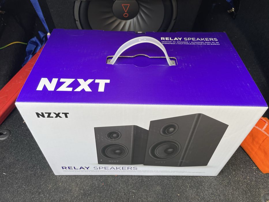 Colunas NZXT 80w NOVAS