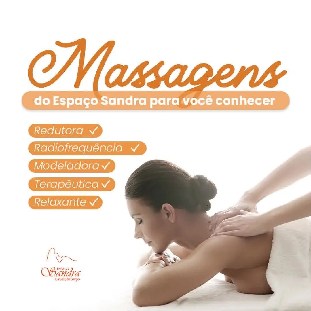 Massagem Relaxante ou Terapeutic