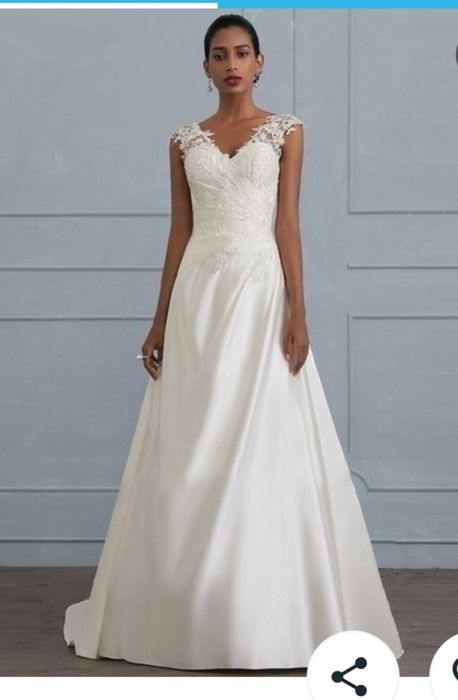 Suknia, piękna, nowa na ślub, wesele, rozmiar S