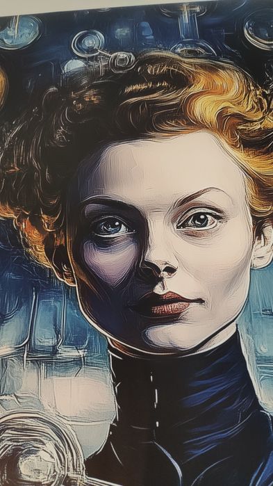 Piękne Umysły - Skłodowska - Curie v2 plakat B2 (50x70cm)