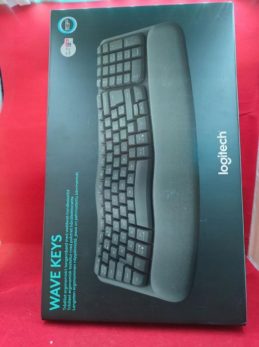 klawiatura logitech wave keys bluetooth na wszystkie sytemy wygodna