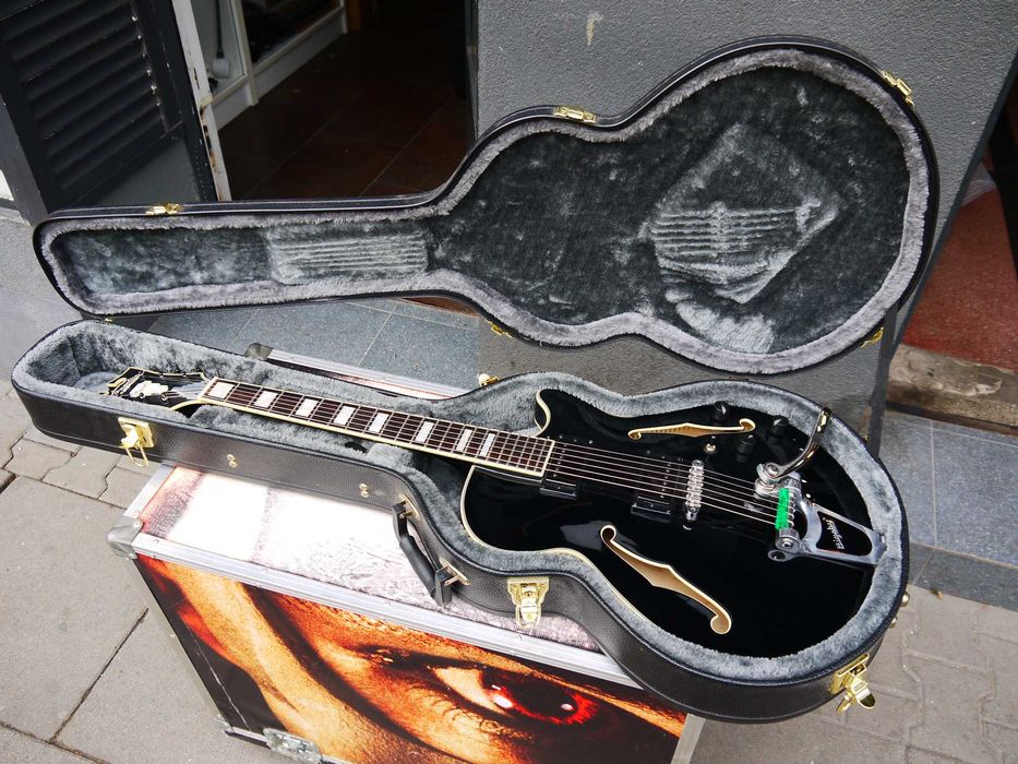 Gitara D'angelico EX-SS BLACK + case 2015
