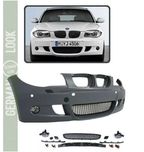 Para-choque frontal BMW Série 1 E81 E87 2004 a 2011 + faróis nevoeiro