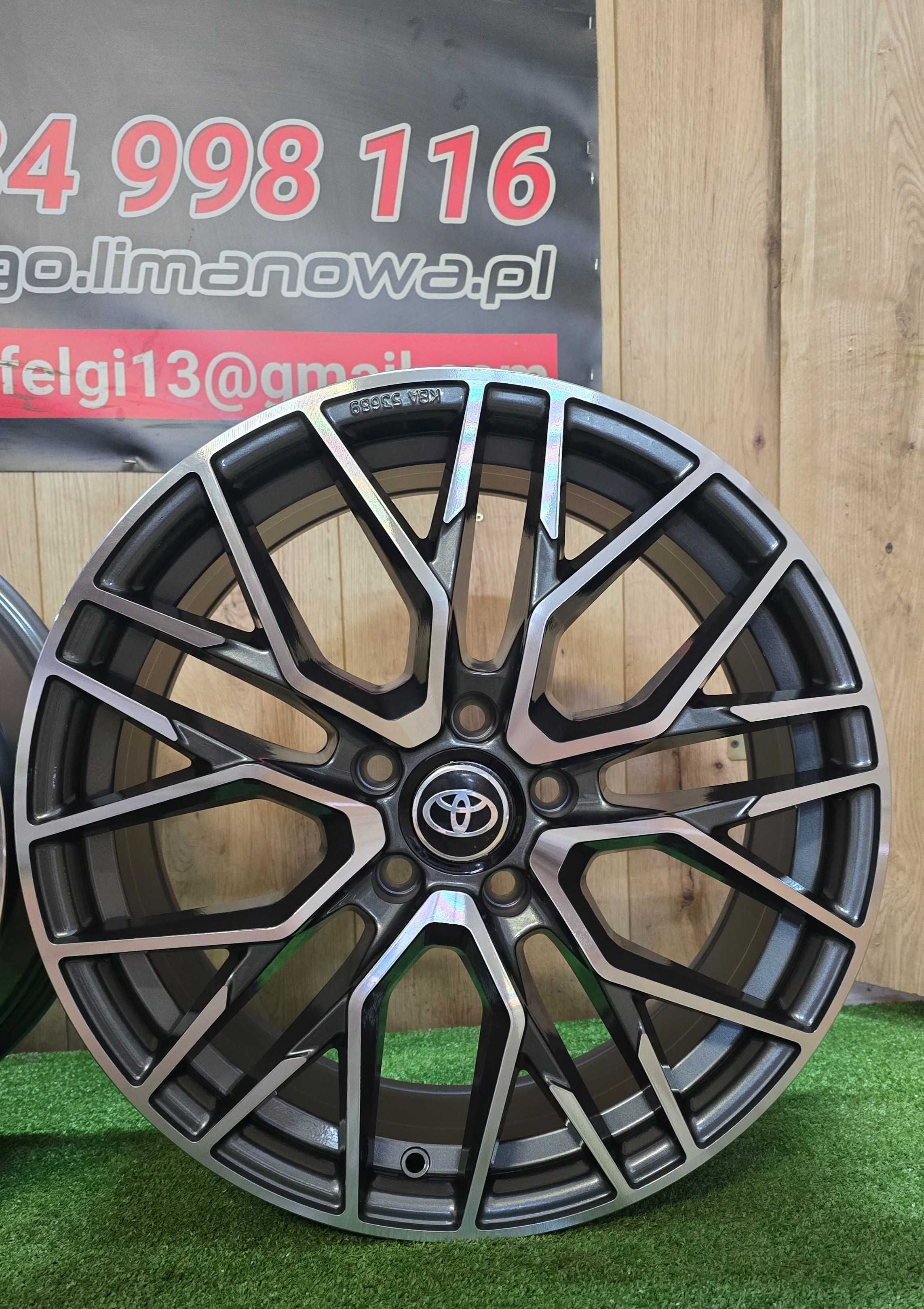 NOWE ALUFELGI TOYOTA 17x5x100 - Gt86,Prius,Urban Cruiser,Verso-S