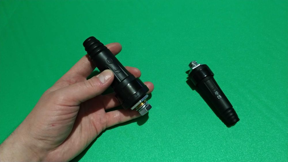 Разъем сварочный 10-25мм², 35-50мм² (мама-папа)