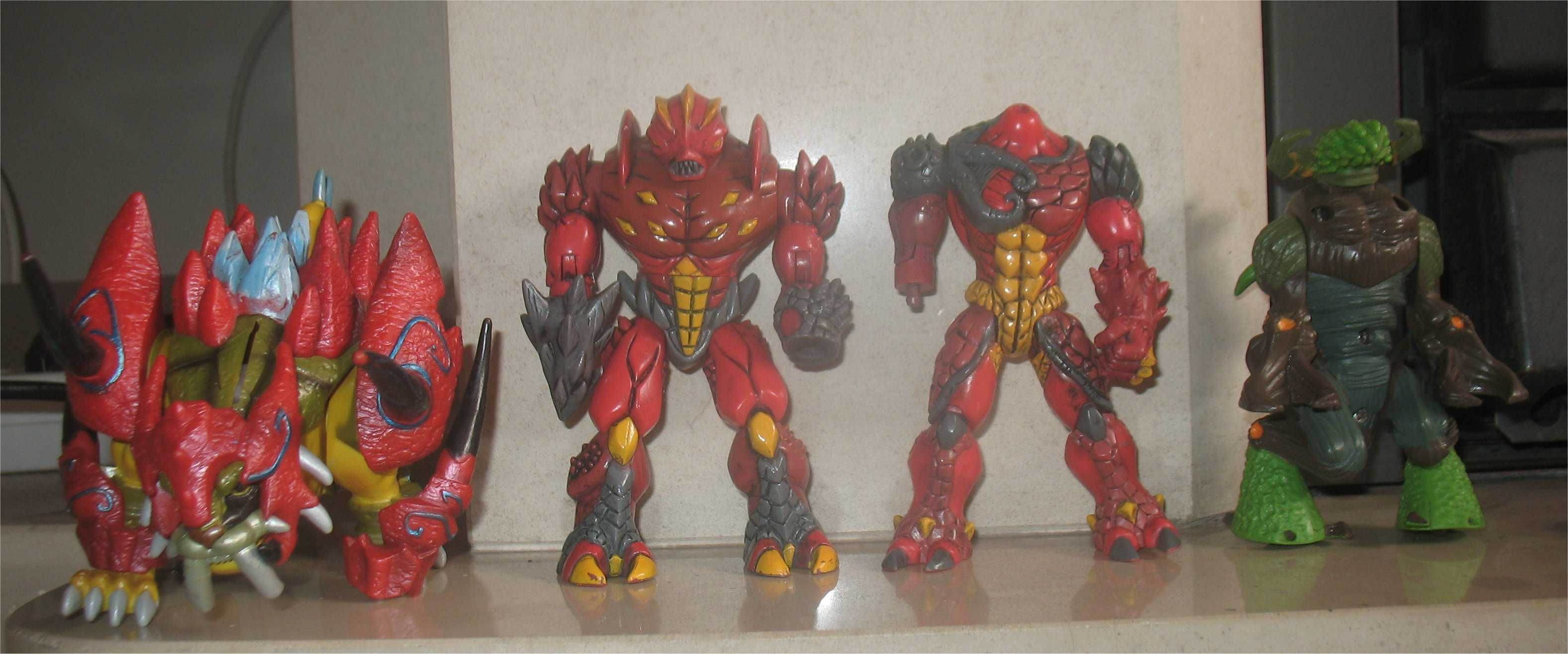 Gormiti - Lote de 4 Figuras Diversas