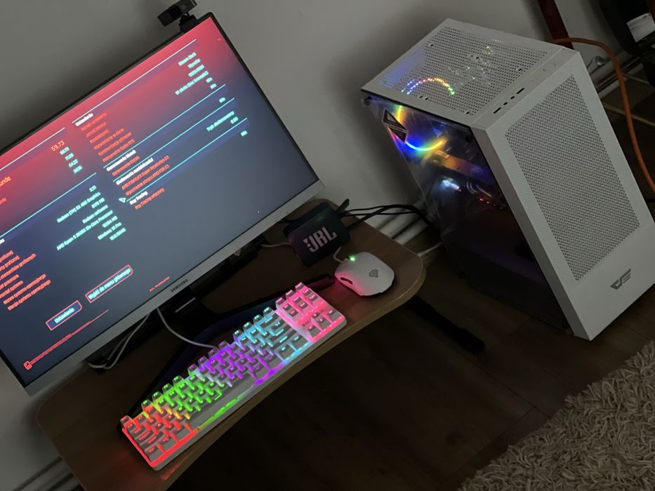 Sestaw komputerowy caly zestaw