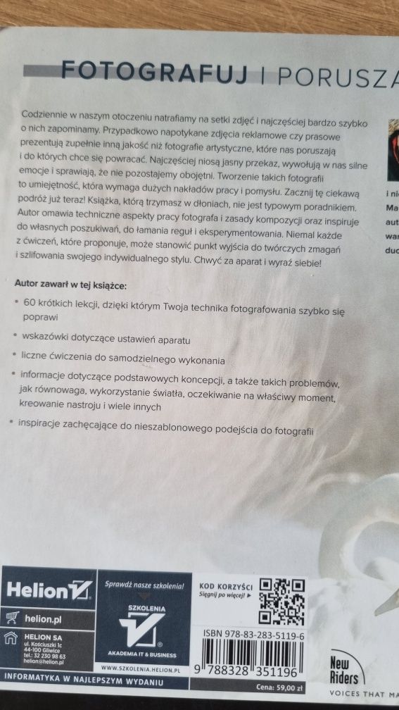 Sztuka fotografowania. 60 pomysłów na lepsze zdjęcia