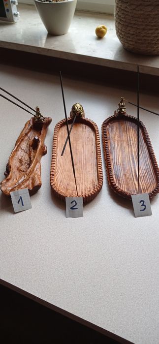 Podstawki pod kadzidełka Budda mosiężny