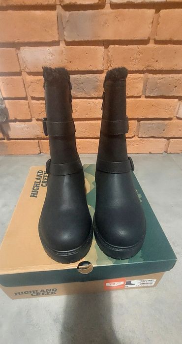 Buty zimowe damskie ocieplane