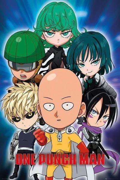 Poster One Punch Man - Chibi