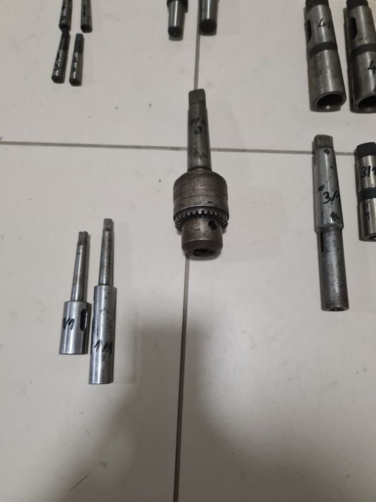 Wiertła MK2 MK3 MK4 Adaptery Frezy