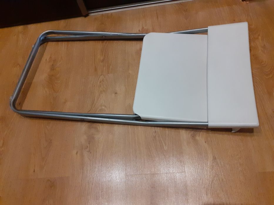 Krzesła Ikea 3 sztuki składane białe
