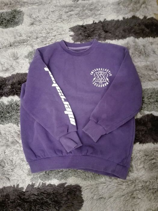 Bluza Reserved kolr ciemny fiolet