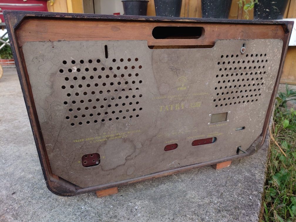 Radio Tatry zabytkowe prl antyk