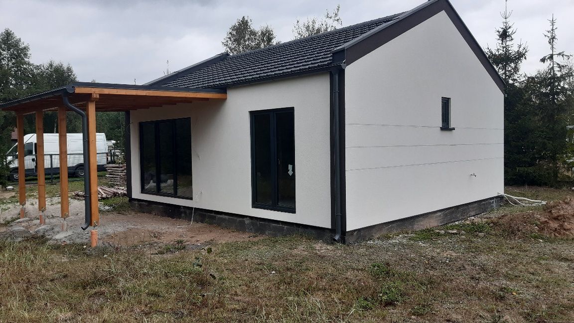 Domy szkieletowe. Drewniane. Modułowe