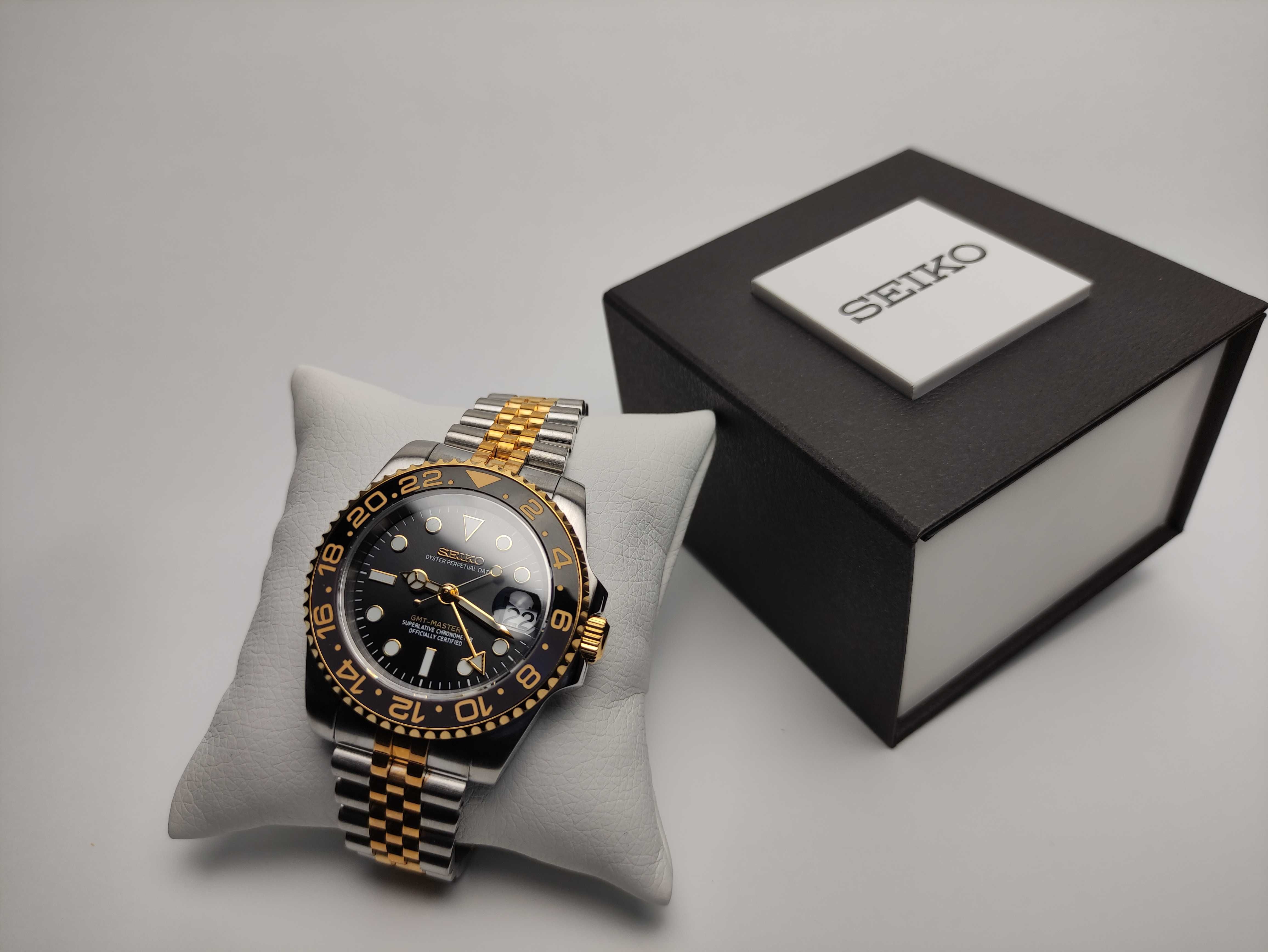Seiko MOD у стилі GMT-Master II