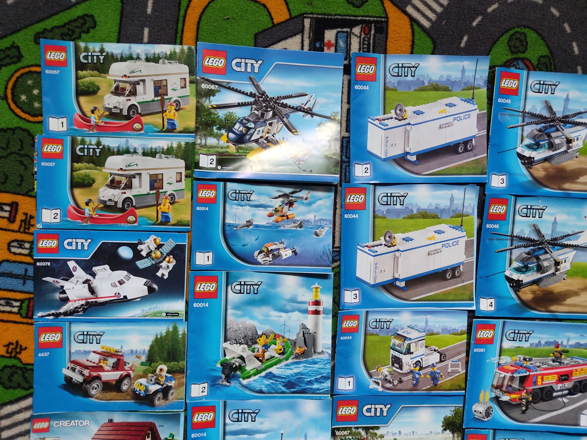 Lego City instrukcje 30 sztuk