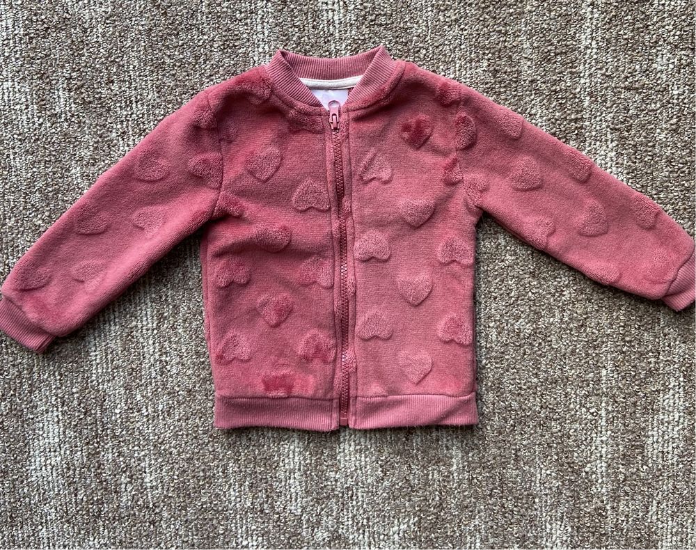 Bluza welurowa r. 80