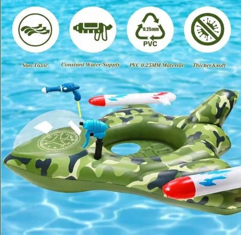 Anseto Nadmuchiwany Pływający Basen Duży Pływający Pływak