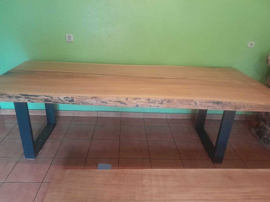 Stoły, blaty dębowe, monolity