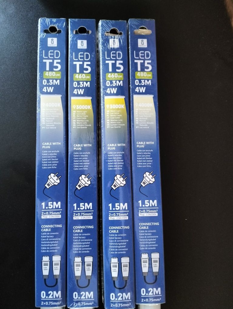 Kompletna Lampa LED Aigostar T5 0,3m 4W 6500