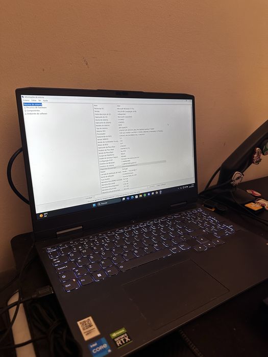 Portatil lenovo Legion 3