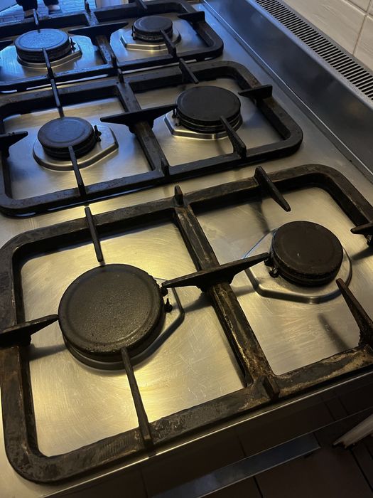 Kuchnia gazowa 6 palnikow Tecnoinox