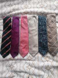 Męskie krawaty modne wzory