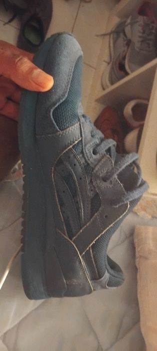 Nr,ténis asics azul