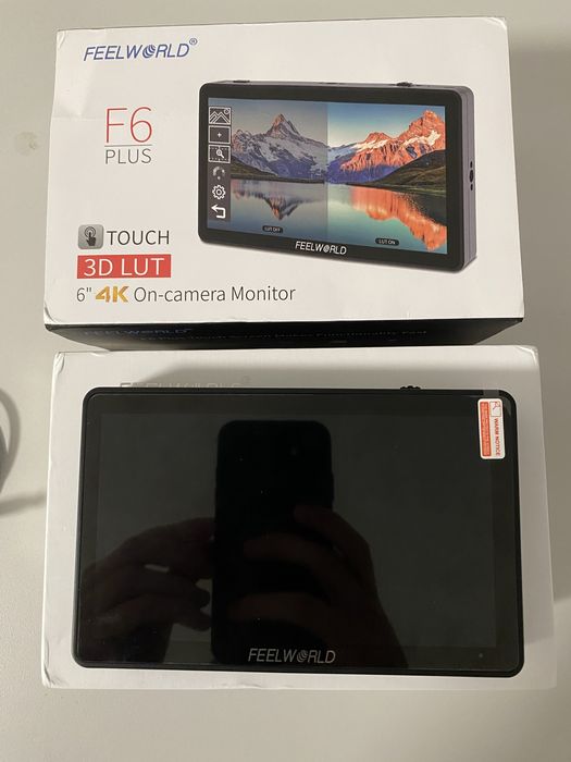 Накамерний монітор Feelworld f6 PLUS v2 4K+3D LUT