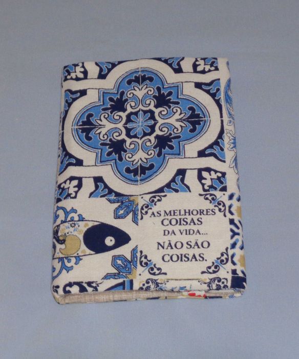 Capa para livros em tecido modelo 157 (NOVA)