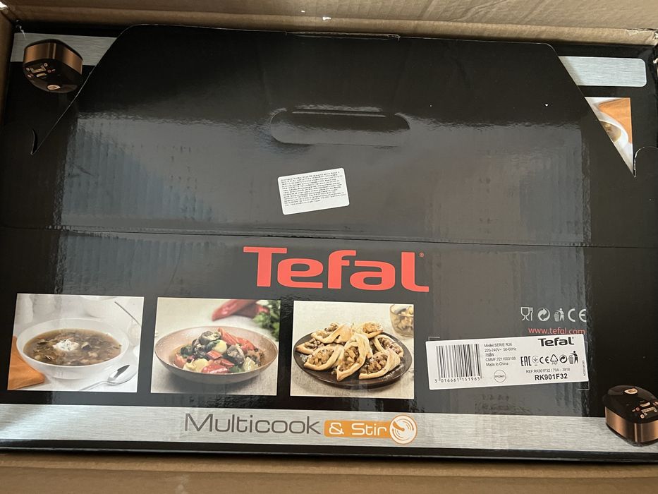 Мультиварка TEFAL MultiCook & Stir RK901F32