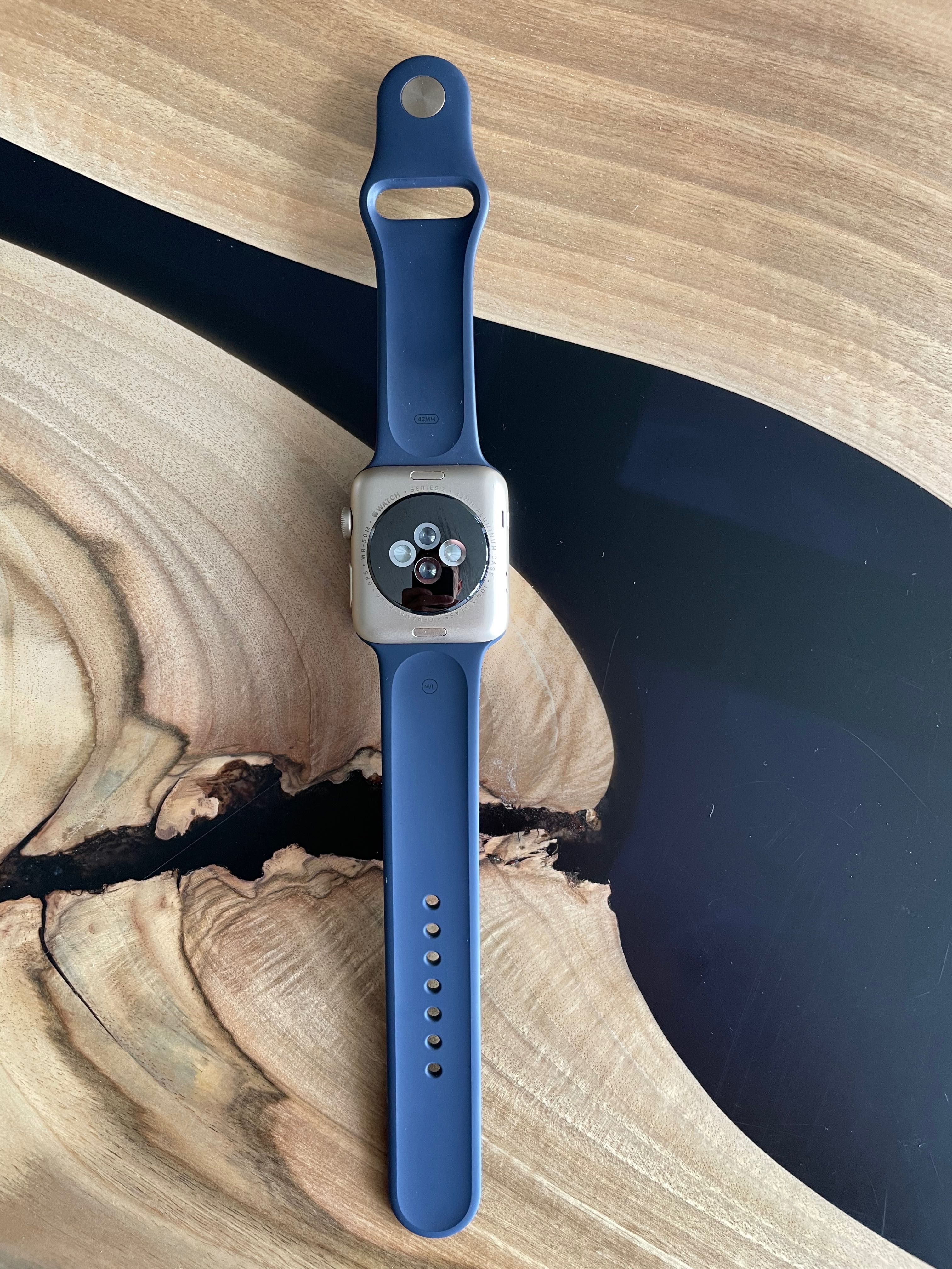 Apple Watch, series 2, 42 mm, midnight blue