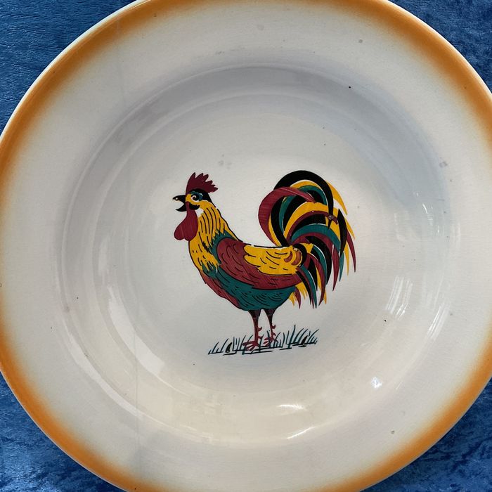 Prato fundo faiança sacavem 1962 -30 cm