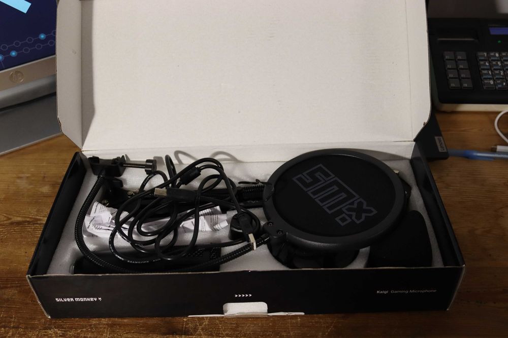 Silver Monkey X Mikrofon streamingowy Kaigi (4953)
