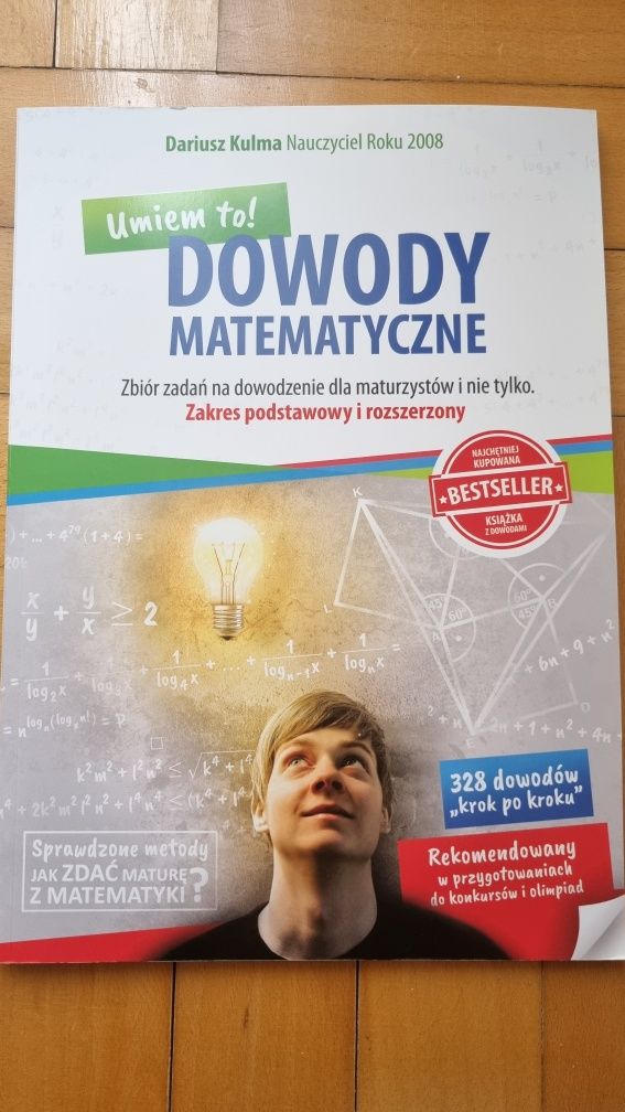 Umiem to dowody matematyczne matura podstawa i rozszerzenie Kulma