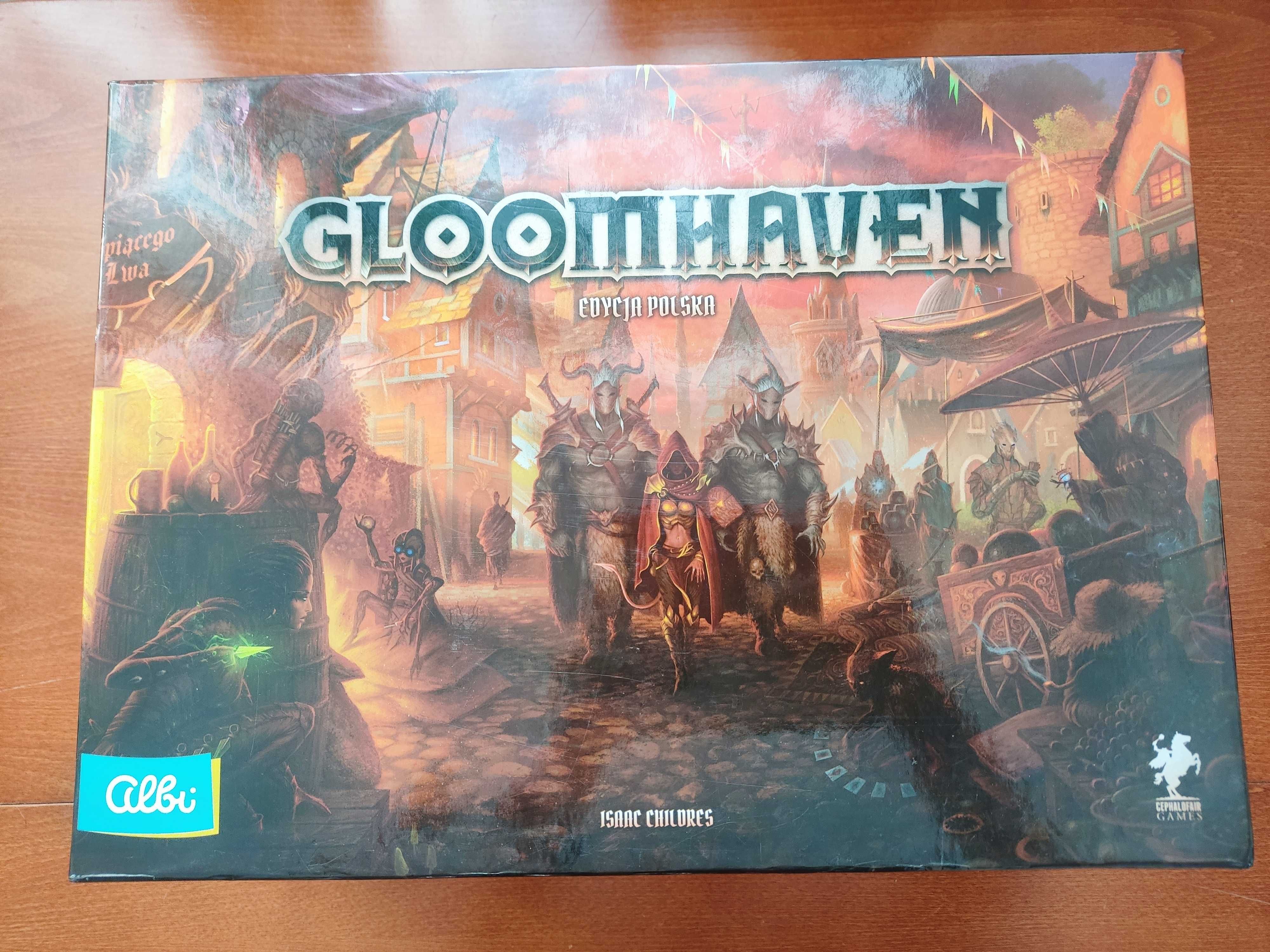 GLOOMHAVEN + Zapomniane Kręgi + insert z reDrewno