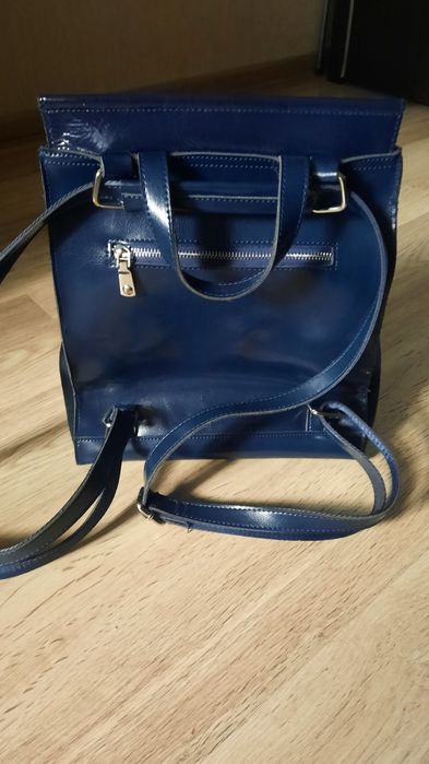 Элегантный Рюкзак- натуральные кожа+замш