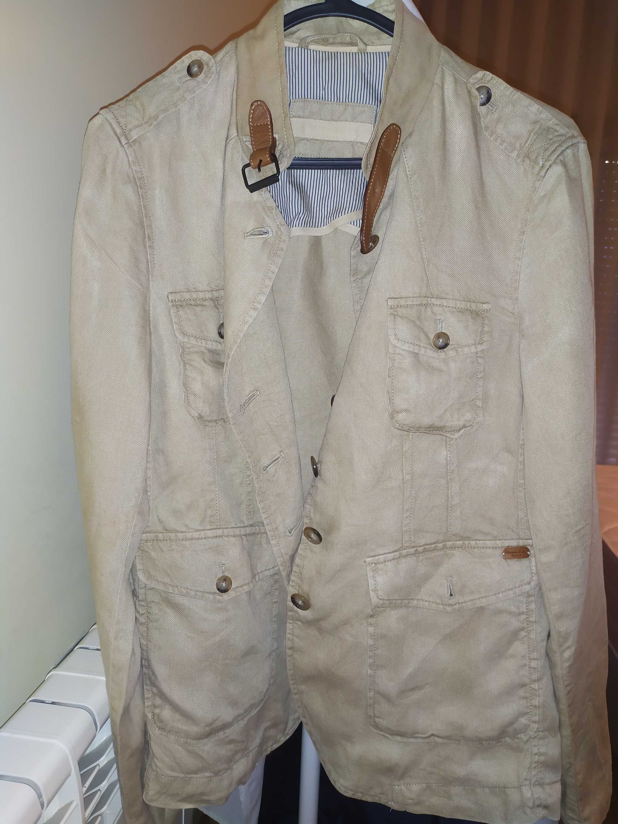 Casaco Feminino Massimo Dutti bege