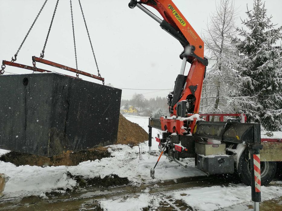 Zbiornik na ścieki lub deszczówkę Zbiornik betonowy Szambo Kanał